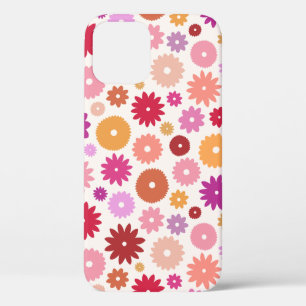 Kleurrijk Bloesem Patroon iPhone 12 Pro Hoesje
