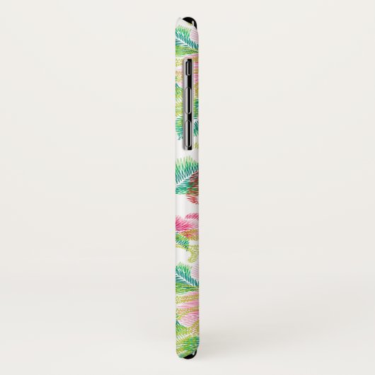 kleurrijk blokpatroon Case-Mate iPhone case (Achterkant/links)