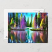 Kleurrijk Briefkaart (Voorkant / Achterkant)