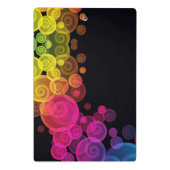 Kleurrijk bubble klembord mini klembord (Achterkant)