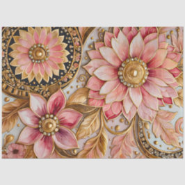 Kleurrijk Byzantijns Jewel Art Weefselpapier Tissuepapier