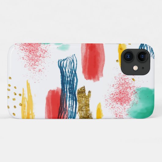 kleurrijk Case-Mate iPhone case (Achterkant (horizontaal))