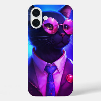Kleurrijk Cat Design Mobile Back Hoesje – Stijlvol