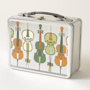 Kleurrijk cello patroon