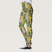 Kleurrijk cello patroon leggings (Links)