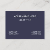 Kleurrijk Checkerboard Patroon Visitekaartje (Achterkant)