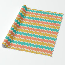 Kleurrijk Chevron Papier Met Middelbrede Strepen