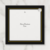 Kleurrijk | CHRISTMAS TREE | feestdag Bedankjes Labels (Achterkant)