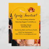 kleurrijk Circus Performer Poster Kaart (Voorkant / Achterkant)