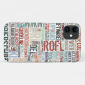 Kleurrijk computerwoordenboek Case-Mate iPhone case (Achterkant (horizontaal))