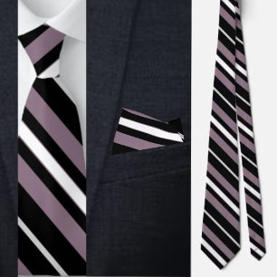 Kleurrijk Cute Strepenpatroon          Necktie Stropdas