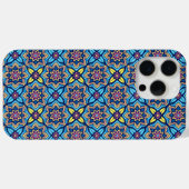 Kleurrijk decoratief bloempatroon Case-Mate iPhone case (Achterkant (horizontaal))