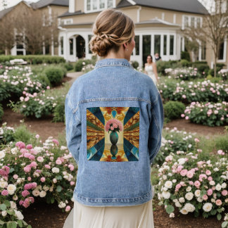 Kleurrijk Denim Jacket