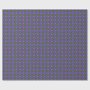 Kleurrijk digitaal 3D-ontwerp matte inpakpapier –