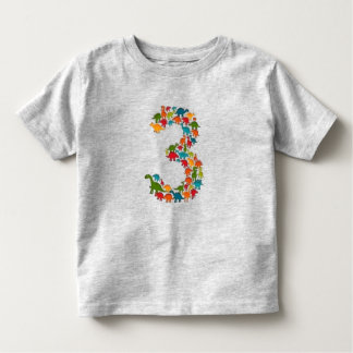 Kleurrijk Dinosaur Baby Shirt