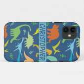 Kleurrijk Dinosaur-patroon om u aan te passen Case-Mate iPhone Case (Achterkant (horizontaal))