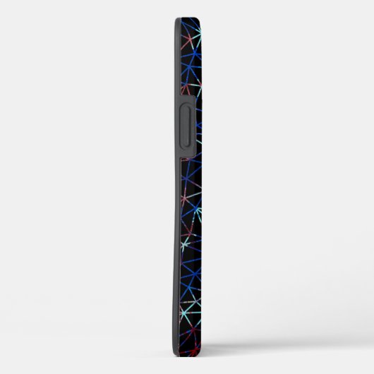 kleurrijk draadabstract ontwerp Case-Mate iPhone case (Achterkant / Rechts)