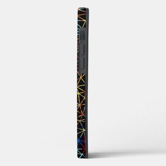kleurrijk draadabstract ontwerp Case-Mate iPhone case (Achterkant / Links)