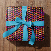 Kleurrijk driehoekpatroon voor elke gelegenheid cadeaupapier