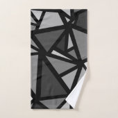 Kleurrijk driehoekspatroon 6 bad handdoek (Handdoek)