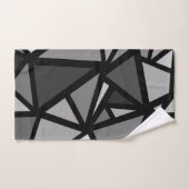 Kleurrijk driehoekspatroon 6 bad handdoek (Handdoek)