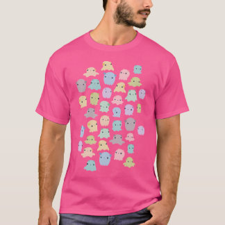 Kleurrijk Dumbo Octopus patroon T-shirt