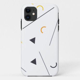 Kleurrijk, eenvoudig, trendy, geometrisch ontwerp iPhone 11 hoesje