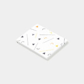 Kleurrijk, eenvoudig, trendy, geometrisch ontwerp  post-it® notes (Schuin)