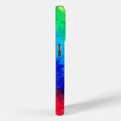 KLEURRIJK ELEGANT GEPERSONALISEERD STROPDAS-KLEURS Case-Mate iPhone CASE (Achterkant / Rechts)