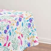 Kleurrijk en helder, wit Patroon Tablecloth Tafelkleed (Voorbeeld)