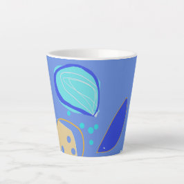 Kleurrijk en leuk design Latte Mok
