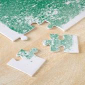 Kleurrijk en leuk 'One Love' reggae rasta poster, Legpuzzel (Zijkant)