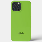 Kleurrijk en vet | Groen en zwart Case-Mate iPhone Case (Achterkant)