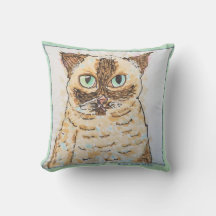 Kleurrijk Excentriek Kattenportret