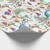 Kleurrijk exotisch patroonpatroon cadeaupapier (Hoek)