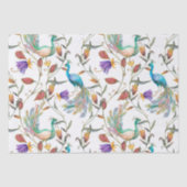 Kleurrijk exotisch patroonpatroon tissuepapier (Voorkant)