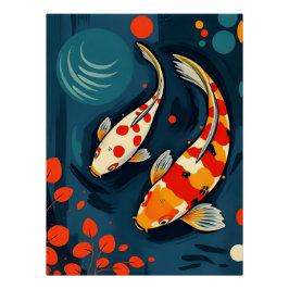 Kleurrijk expressionistisch Poster voor dierenkuns Perfect Poster