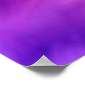 Kleurrijk Fantasy Abstract landschap en Sun Storm Poster (Hoek)