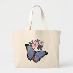 Kleurrijk Fantasy Butterfly-02 Grote Tote Bag