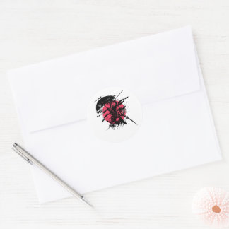 Kleurrijk feest & knutselstickerblad – Leuke decor Ronde Sticker