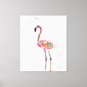 Kleurrijk Flamingo Print Art Gift Lover