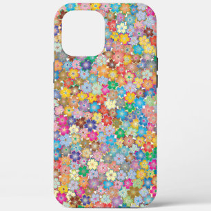 KLEURRIJK FLORAAL PATROON BOTANISCH iPhone 12 PRO MAX HOESJE