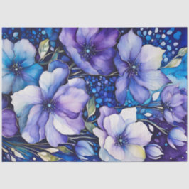 Kleurrijk Floral Ink Art Tissue Papier