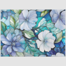 Kleurrijk Floral Ink Art Tissue Papier