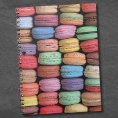 Kleurrijk Frans Macaron Patroon Notitieboek