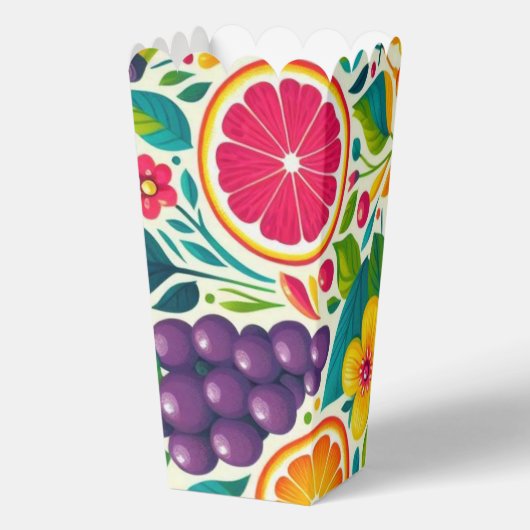 Kleurrijk fruit bedankdoosjes (Achterkant)