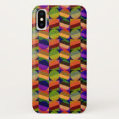 Kleurrijk  geïnspireerd patroon Case-Mate iPhone case (Achterkant)