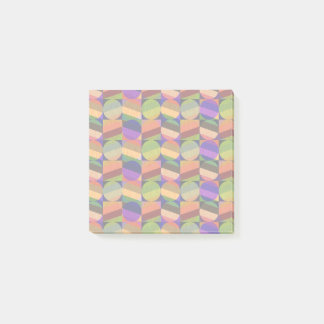Kleurrijk geïnspireerd patroon post-it® notes