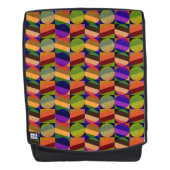 Kleurrijk geïnspireerd patroon rugtassen (Voorkant)