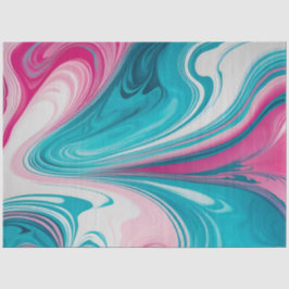 Kleurrijk gemarmerd papier Art Tissue Paper